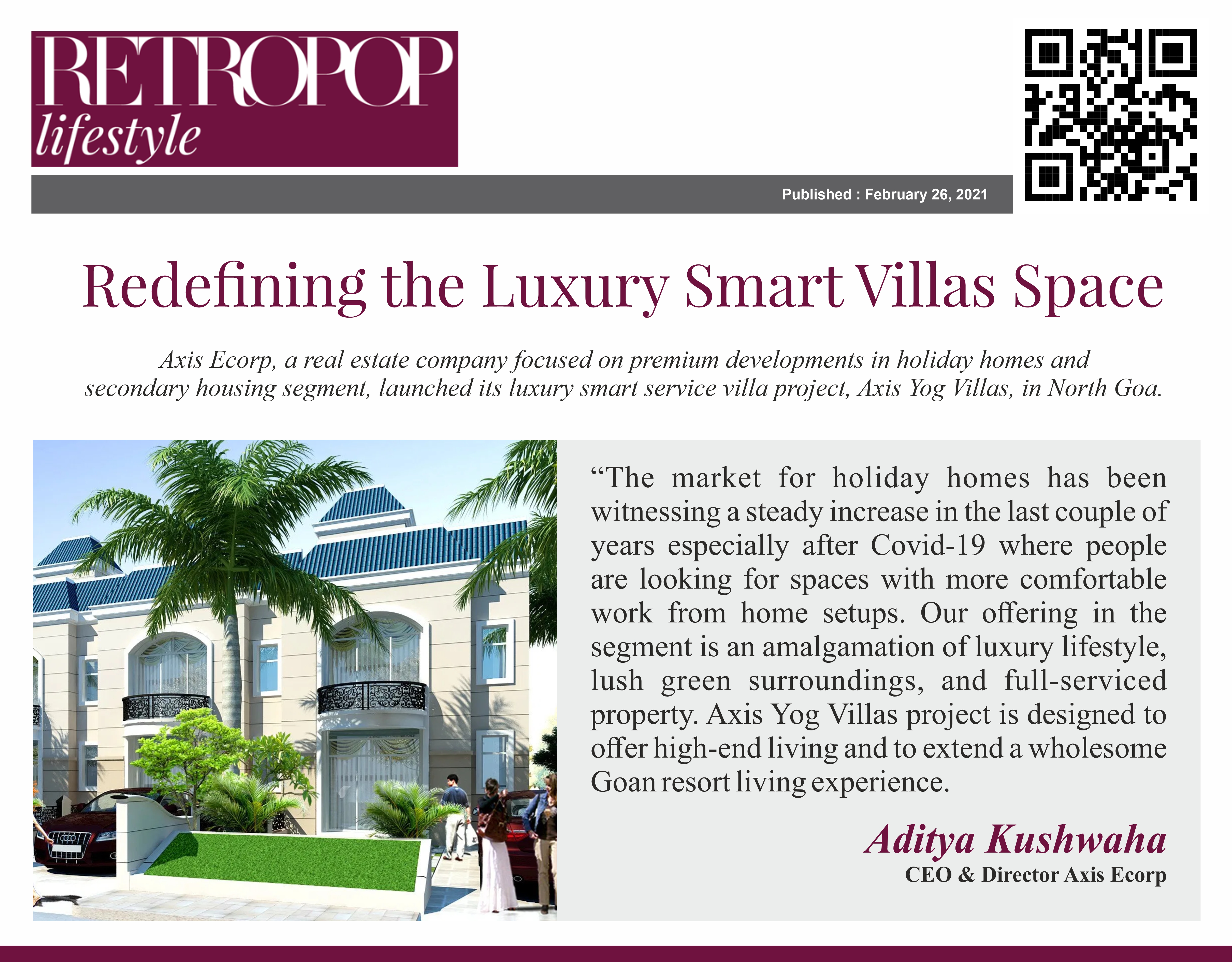 Redefining the Luxury Smart Villas Space