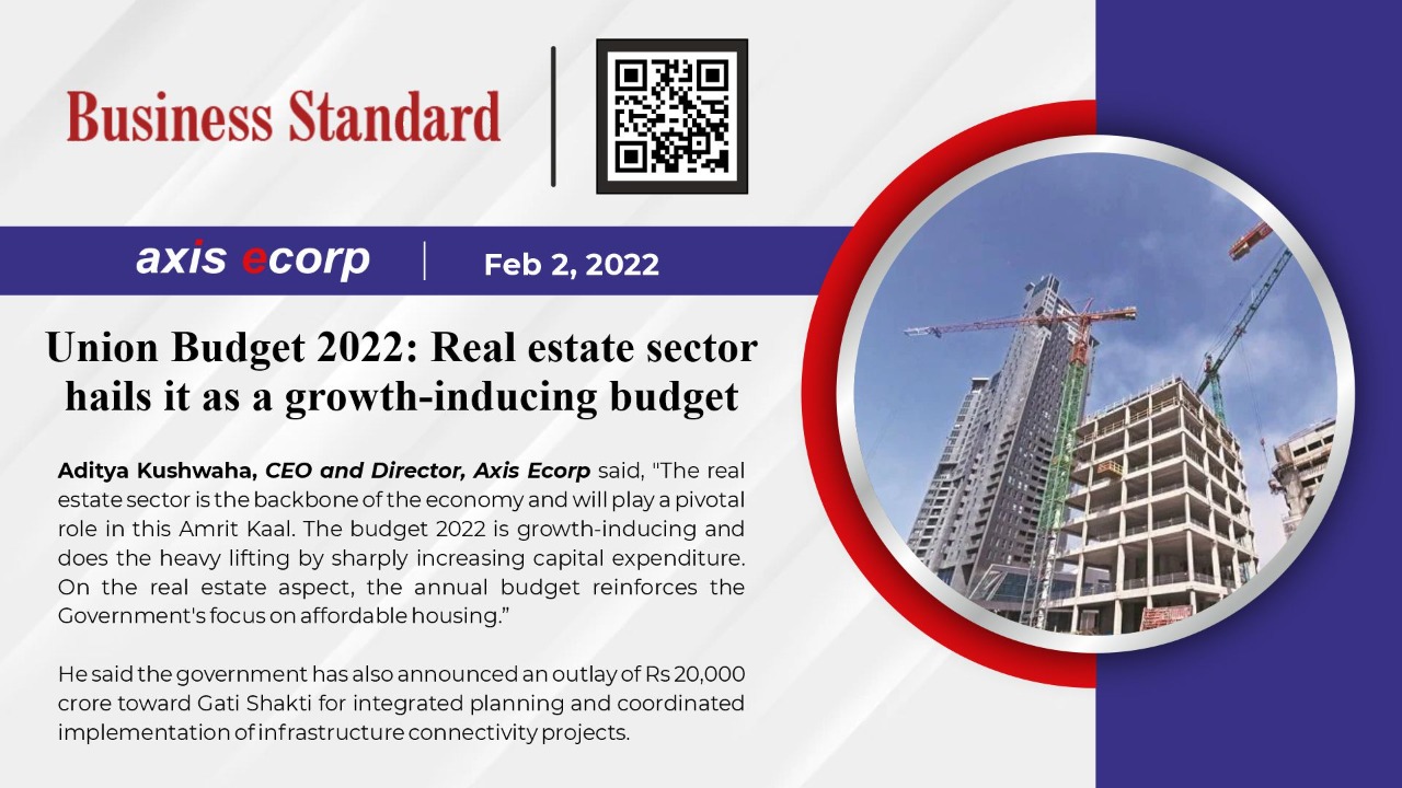Real estate sector hails it as a growth-inducing budget