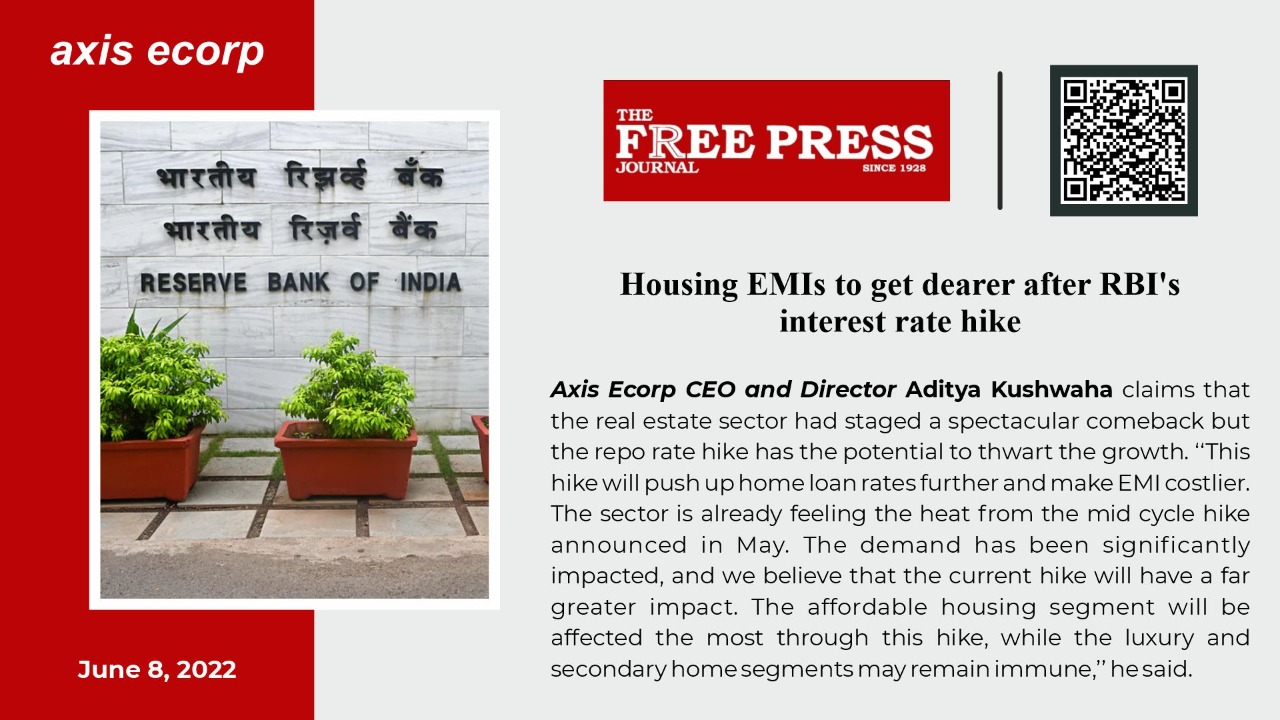 Housing EMIs to get dearer after RBI's interest rate hike